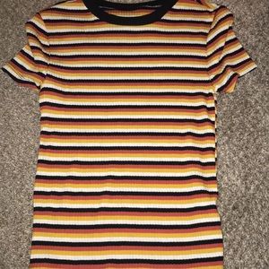 I’m selling a short sleeve orange summer shirt!